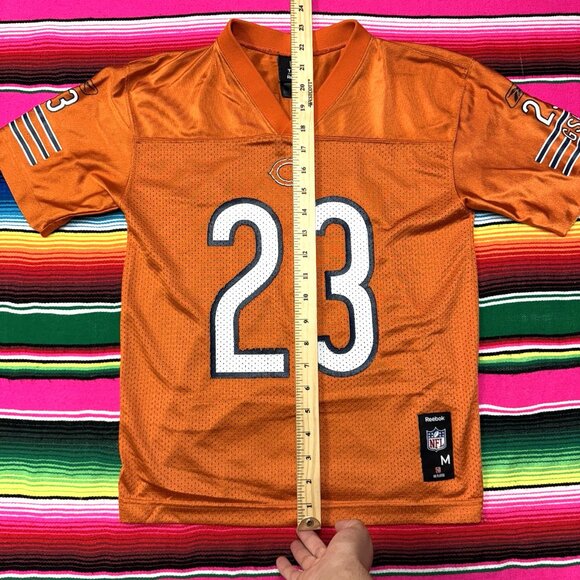 NFL Reebok Chicago Bears Jersey Youth M Devin Hester # 23 Orange VTG - Picture 7 of 7